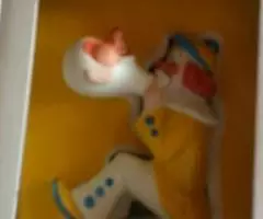 Фарф. Герман. Хутченройтер. Клоун и воздyшный шар. - 2