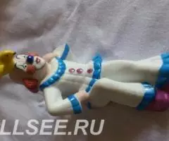 Фарф. Герман. Хутченройтер. Клоун c птичкой . - 4