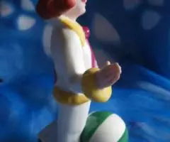 Фарф. Герман. Хутченройтер. Клоун и большой мяч. - 3