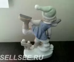 Фарф. Зитцендорф. Германия. Фигуристочка - 3