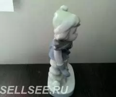 Фарф. Зитцендорф. Германия. Фигуристочка - 4