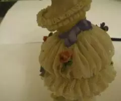 Фарф. Кружева. Старый Волкстедт-Мюллер Девочка с веером - 3