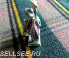 Фарф. Герман. Волкстедт. Пара с яблоками - 4