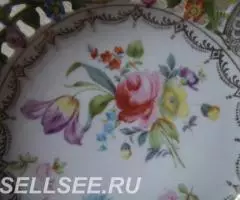 Фарфор. Бавария Салатница резная Антик. Германия - 2