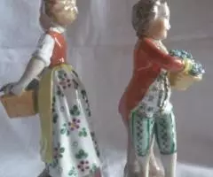 Фарфор. Германия. Юные с незабудками - 2