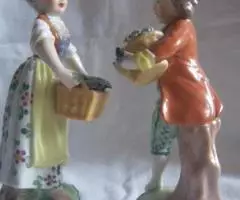 Фарфор. Германия. Юные с незабудками - 4