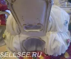 Фарф. Герм. Унтервейссбах. Кружева Больш. трио с арфой - 2