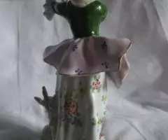 Фарф. Зитцендорф Селянка с тамбурином - 3