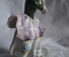 Фарф. Зитцендорф Селянка с тамбурином - 4