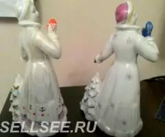 ФАРФОР СССР. 57год СНЕГУРОЧКА . ДУЛЁВО - 2