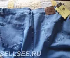 Джинсовый брюки. Новые разм 58-62 - 3