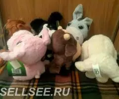 Мягкая игрушка Плюшевая ферма . 6 прелестных зверуше - 3