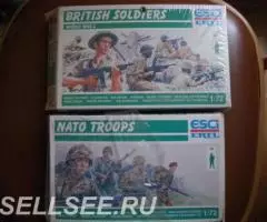 Солдатики. Масш. 1 72. Пластик. Пр-во США esci 80год - 3