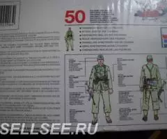 Солдатики. Масш. 1 72. Пластик. Пр-во США esci 80год - 4