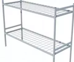 Кровати металлические одноярусные для больниц, клиник, Кровати двухъяр ... - 2