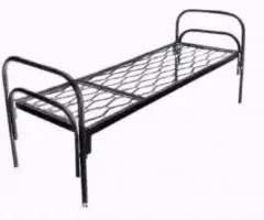 Двухъярусные кровати, Одноярусные кровати металлические, Кровати для б ... - 3