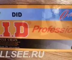 Цепь DID 520.525, 530.428.120 звеньев с O сальника - 2