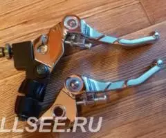 Ручки неломайки тормоз, сцепление универсальные - 2