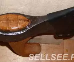 Топорик ЗиК 1959 г на ясене с чехлом - 4