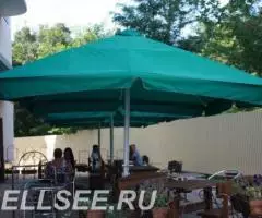 ПЛЯЖНЫЙ ЗОНТ ТЕЛЕСКОПИЧЕСКИЙ 4х4 м. - 4