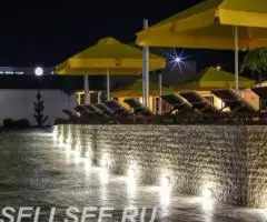 Зонт уличный для кафе, торговли, пляжный зонт 3х3 м. - 4