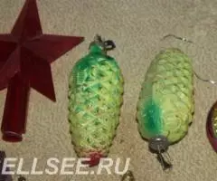 игрушки елочные СССР - 2