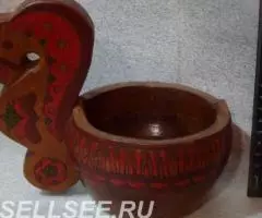 Ковш деревянный свадебный - 2