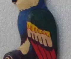 Попугай картон - 2