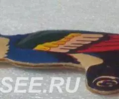 Попугай картон - 3