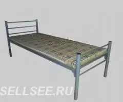 Армейские кровати металлические для обстановки казарм, бараков, тюрем - 2