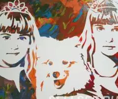 Великолепное развлечение флип-флоп портрет. - 2