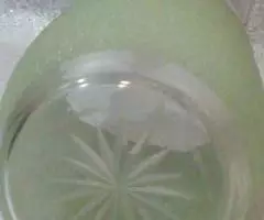 Советская ваза зелёной посыпки - 2