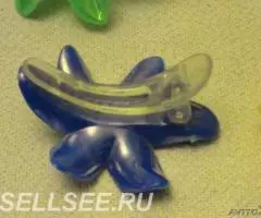 Заколки цветы разного цвета 6 штук два размера - 3