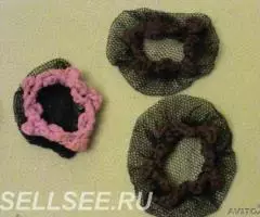 Сеточка для волос для пучка 4 штуки - 2