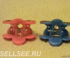 Заколки тропиканки 7 штук для девочки - 4