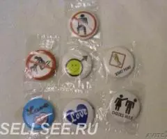 Значки разные новые - 2