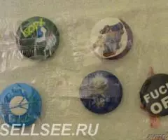 Значки разные новые - 4