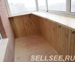 Балконы. Лоджии. Обшивка и утепление внутреннее  в  Красноярске - 2