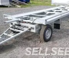 Прицеп-лафета для перевозки двух автомобилей. - 2