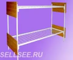 Двухъярусные кровати металлические для детских оздоровительных лагерей - 2