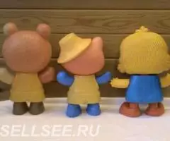 игрушка дутыш медведь кот кукла СССР - 2