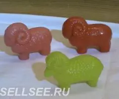 козел баран игрушка пластмассовая СССР - 2