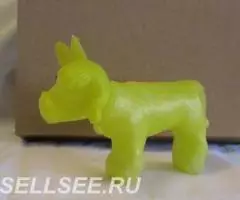 корова пластмассовая игрушка СССР - 2