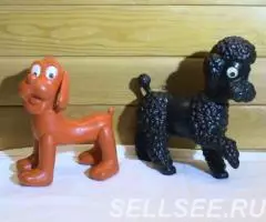 Собака пластмассовая игрушка СССР - 2