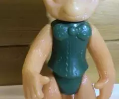 Обезьяна пластмассовая игрушка СССР - 2