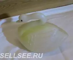 лебедь пластмассовая игрушка СССР - 2