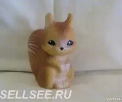 белка белочка лягушка жаба СССР игрушка - 2