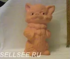 кот кошка котёнок СССР игрушка резиновая - 2