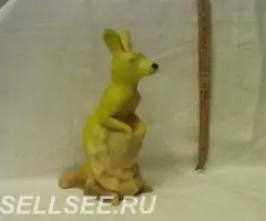 кенгуру резиновая игрушка СССР - 2