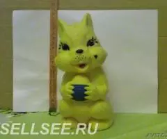 белка, обезьяна, резиновая игрушка СССР - 2